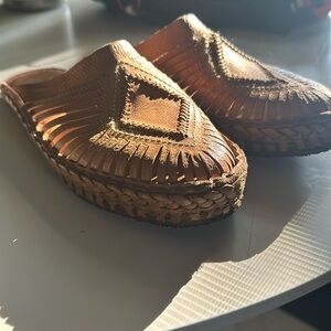 Mohinder Leather slides